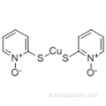 Bis (1-hydroxy-1H-pyridine-2-thionato-O, S) cuivre CAS 14915-37-8